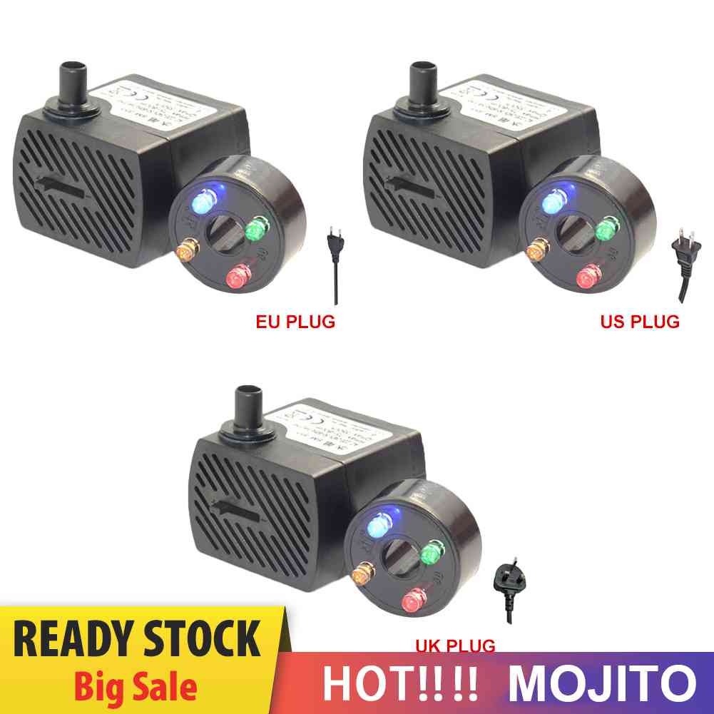 350l / H 5W 4 Lampu LED Submersible Untuk Pompa Air Mancur