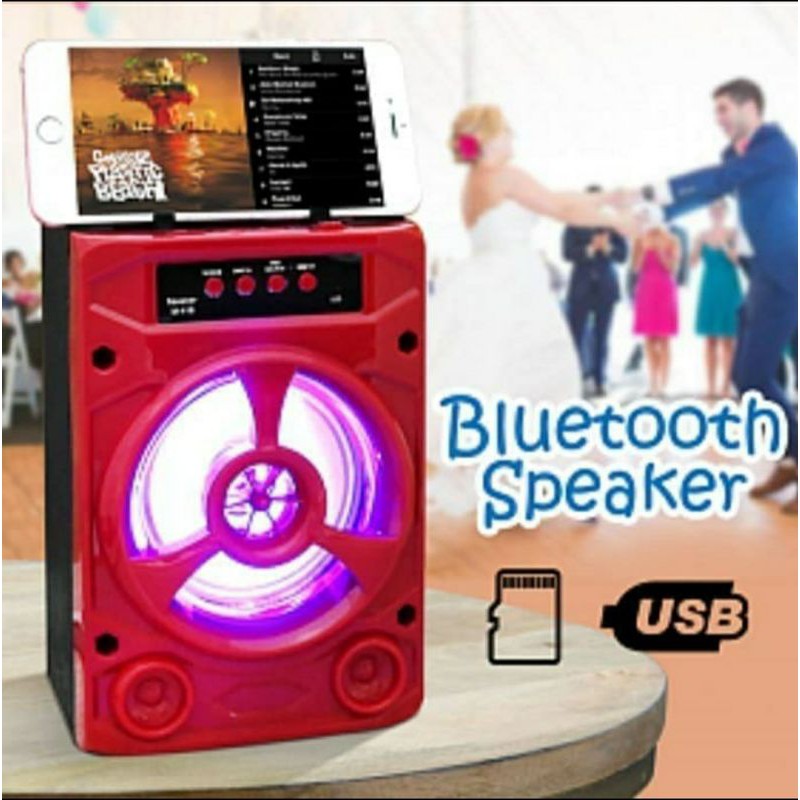 [Gumayolshop26]Speaker Bluetooth / Speaker Portable Bass BT M - 408
