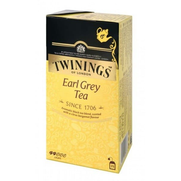 

Twinings Earl Grey Tea Sachet 50gr - Teh Earl Grey Celup Import - tth1621