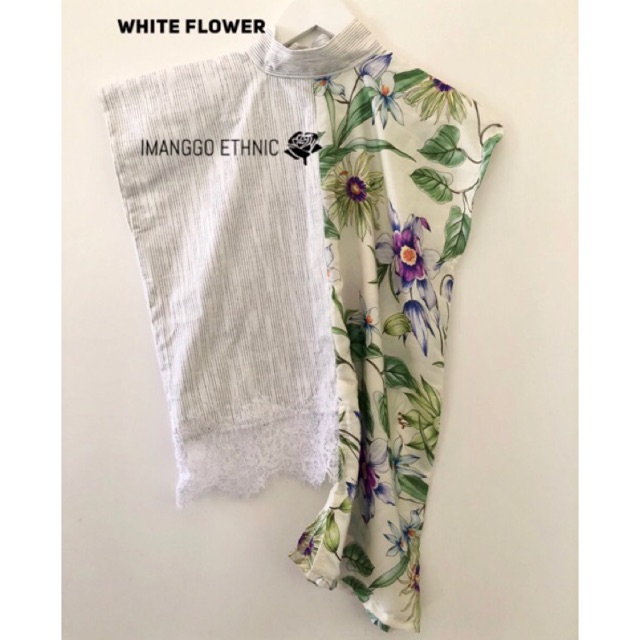 Blouse tenun lurik gerimis