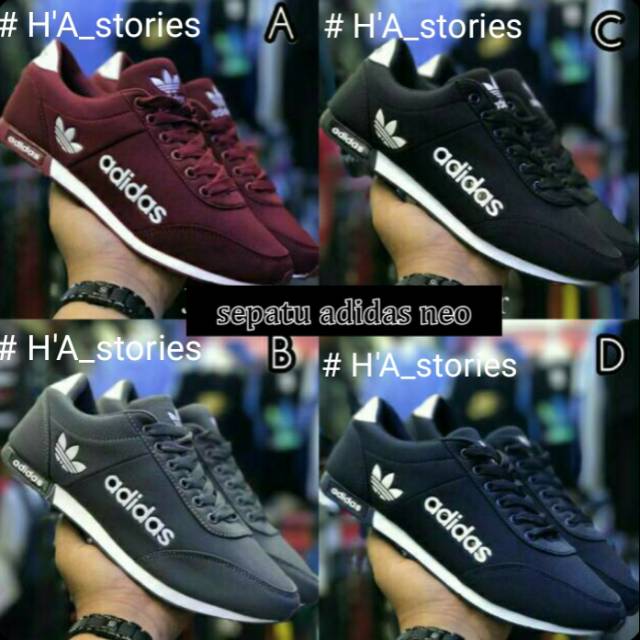 SEPATU ADIDAS NEO CLASSIC RUNNING SEKOLAH