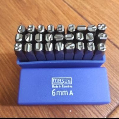 

MASUS Germany dan angak ketok 6 mm stamp punch