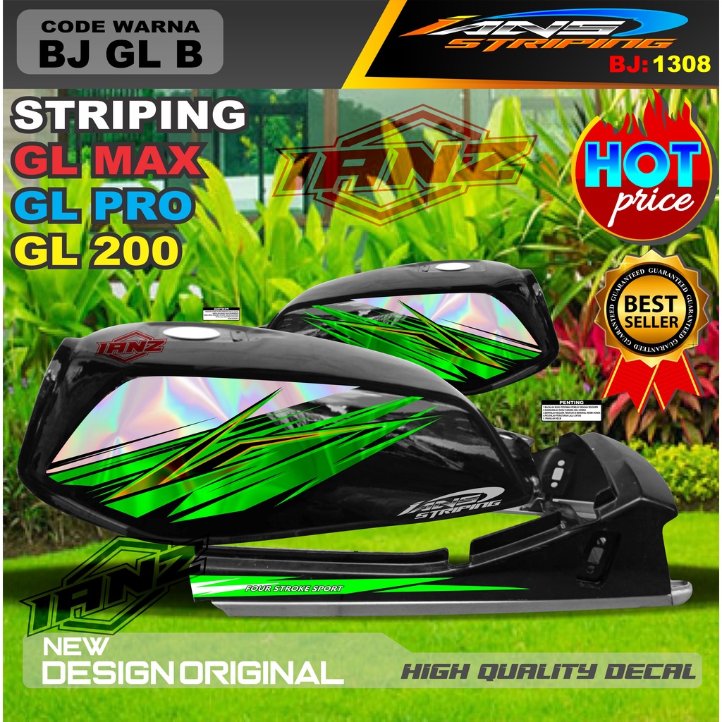 STRIPING CUSTOM GL 2000 HOLOGRAM / STRIPING GL PRO MAX VARIASI HOLOGRAM / STRIPING GL HOLOGRAM