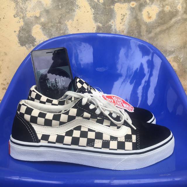 Vans oldskool checkerboard japan market v36cl+