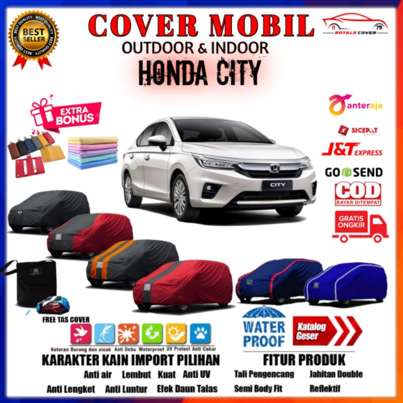 Cover Mobil Sedan City / Sarung Mobil Honda City / Selimut MantelTutup Penutup Pelindung Outdoor