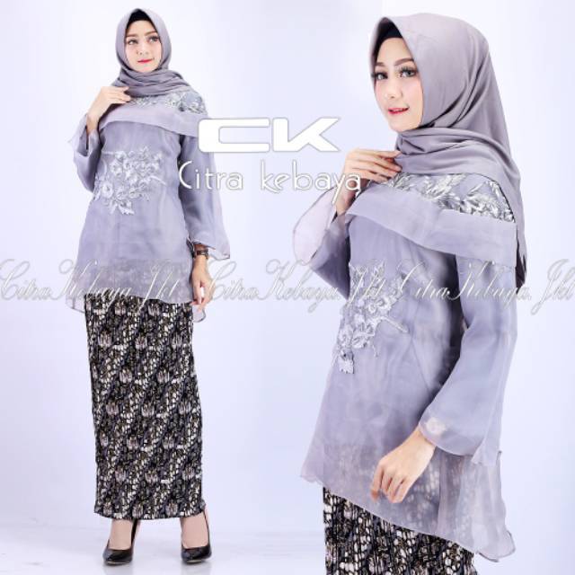 KEBAYA TUNIK SABRINA BORDIR/ORIGINAL KEBAYA/KEBAYA PESTA