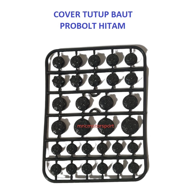 COVER TUTUP BAUT PROBOLT MONEL HITAM MERAH BIRU