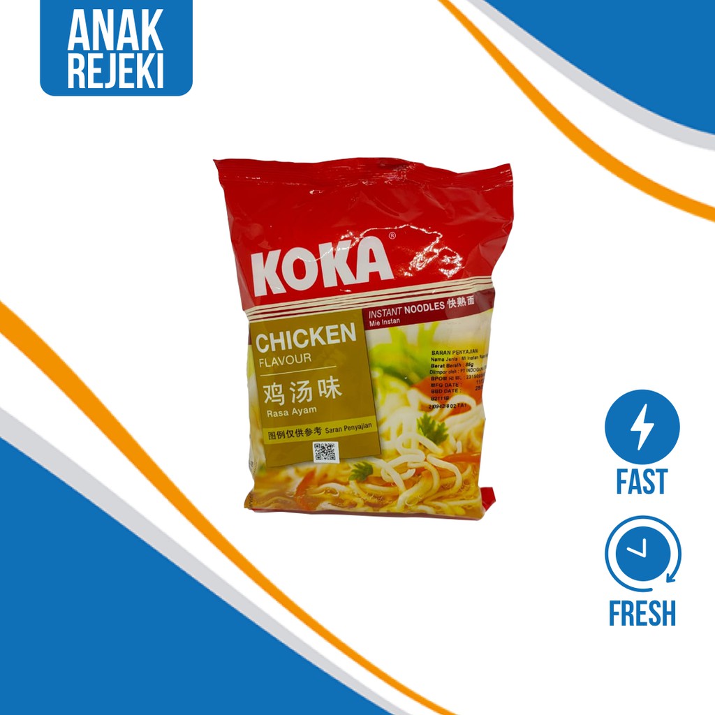 

KOKA Chicken Flavour Instan Noodles 85gr - Mie Instan rasa Ayam Ori