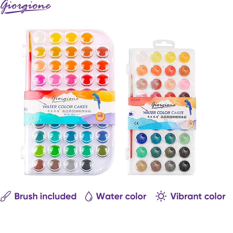 

Last Edition RnP Giorgione Solid Watercolor Paint Cat Air 12/16/24/28/36/48 Warna Hadir@Lagi