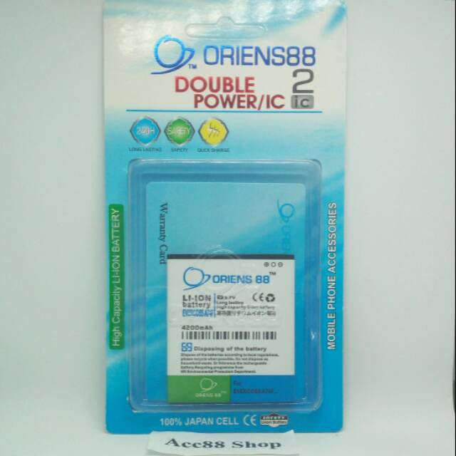 Baterai Batre Battery Double Power OR88/ Oriens88 Evercoss A74F