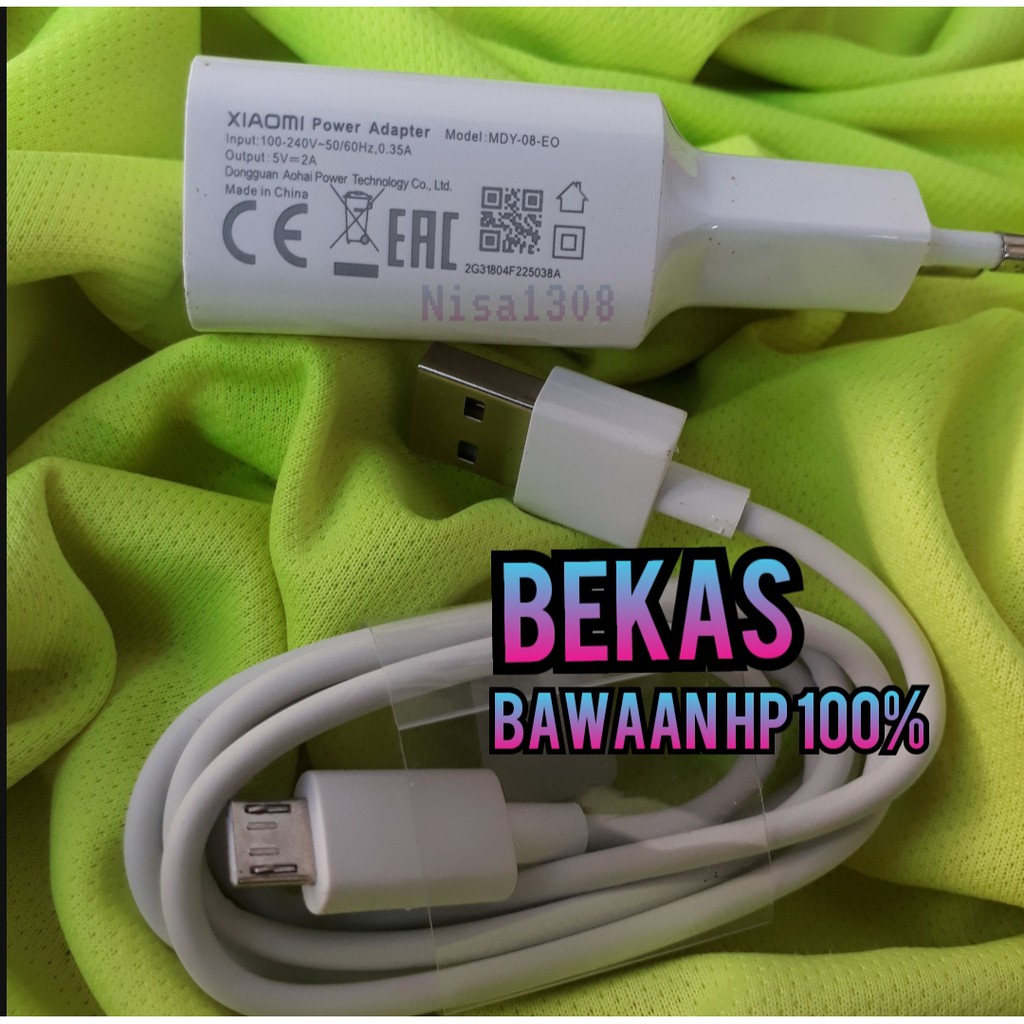 Charger xiaomi 4x note6 note5 redmi5 ori bawaan hp