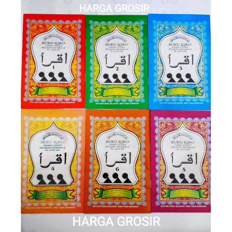 IQRO PERJILID MURAH GROSIR
