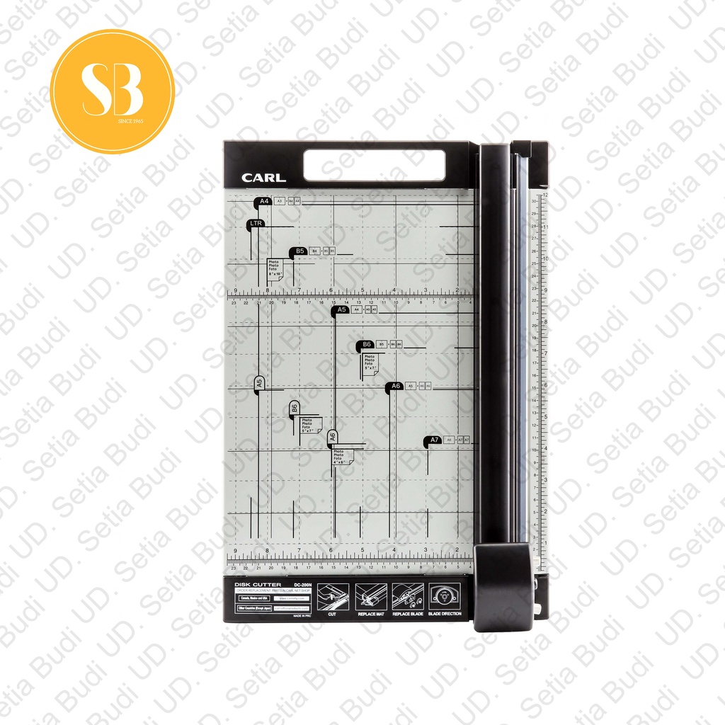 Alat Pemotong Kertas Carl DC-200N Paper Cutter DC200N 200 N