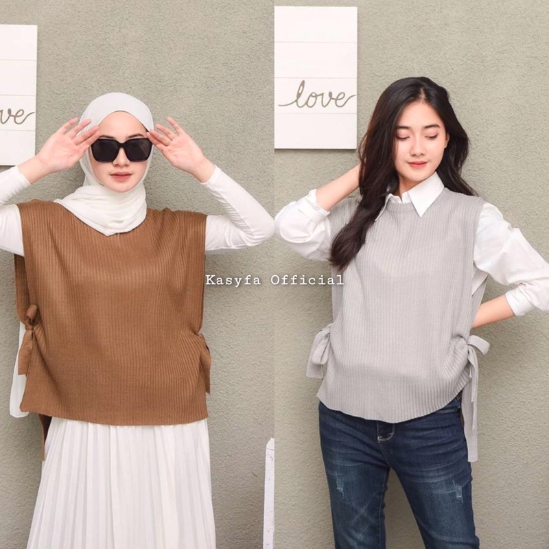 ILLO VEST ROMPI RAJUT TALI // OUTER RAJUT