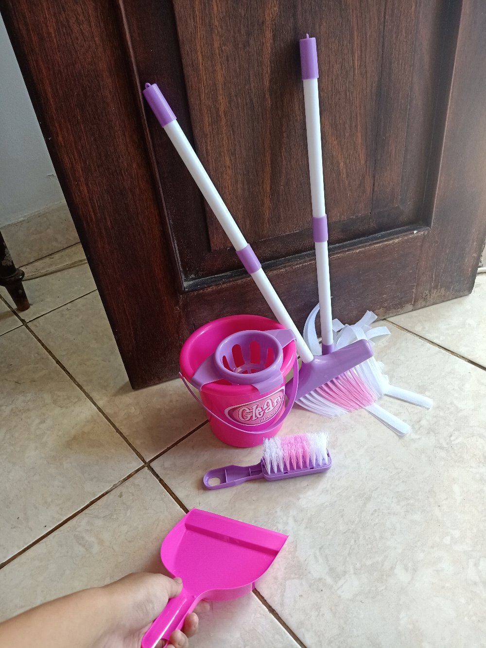 Zm - Mainan Anak Little Helper 667 Sapu Sapuan - Cleaning Set