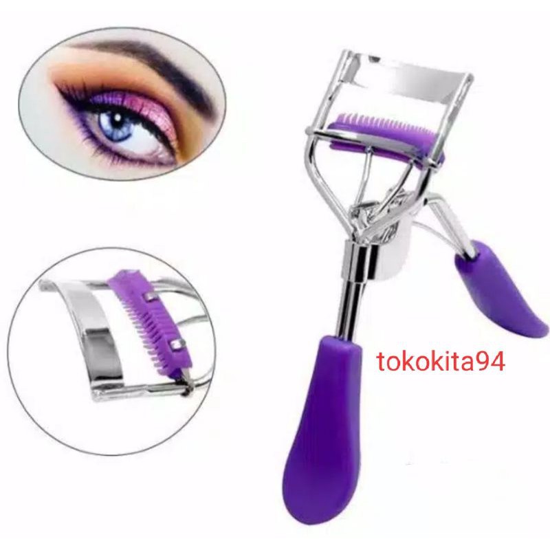 (Jakarta)Penjepit Bulu Mata Eyelash Curler 1 Pcs Original - Penjepit Bulu Mata Sisir Warna