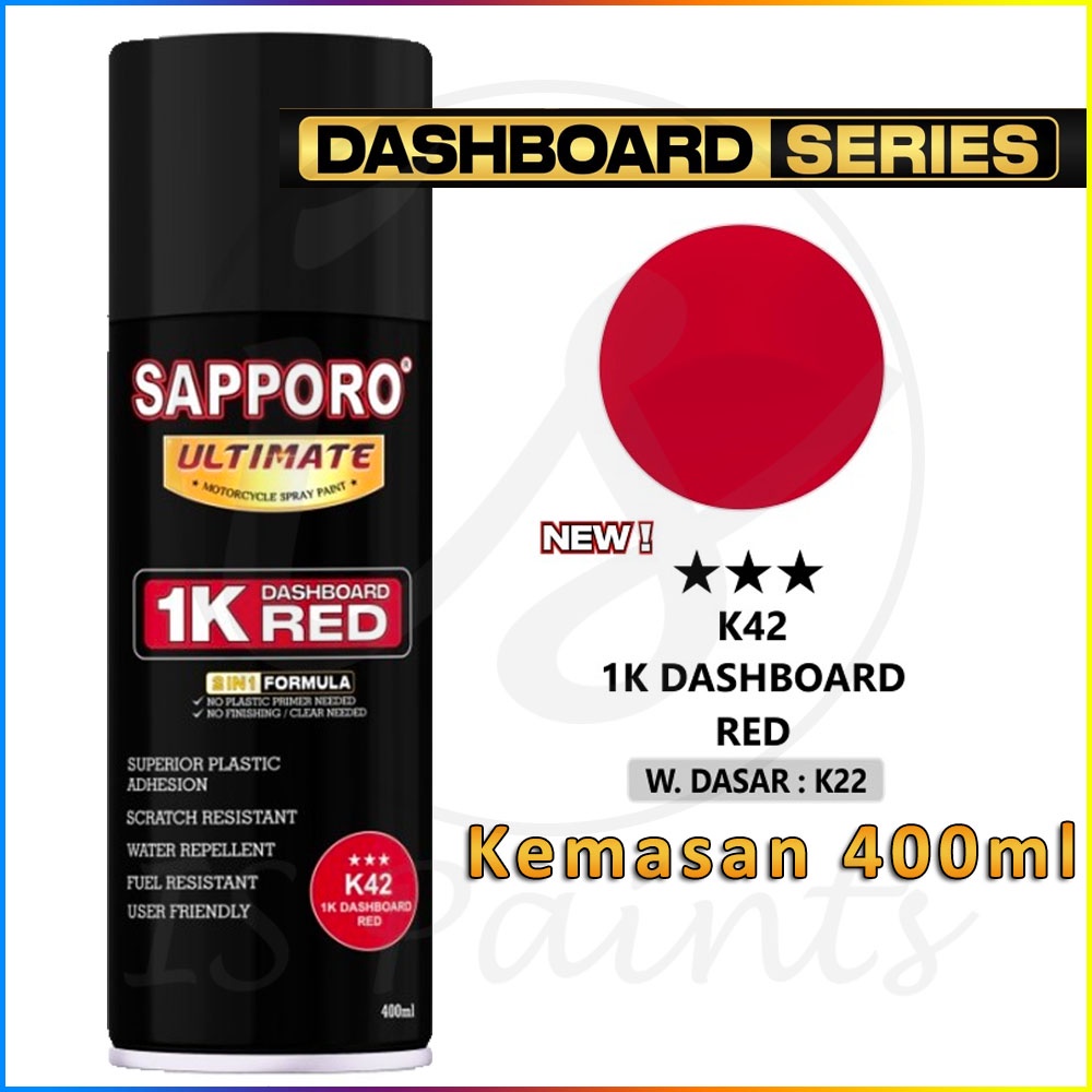 Cat Aerosol Sapporo Ultimate K42 (1K Dashboard Red) @400cc