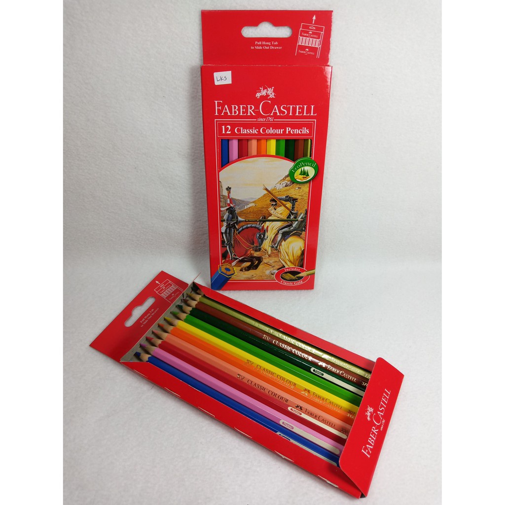 

Pensil Warna Faber Castell isi 12 Classic