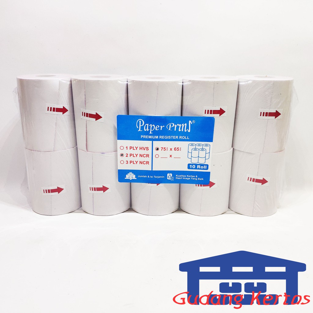 

STROOK 75 X 65 2PLY NCR PAPERPRYNS