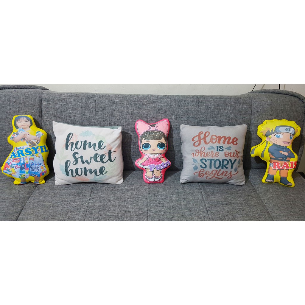 Bantal Foto Custom Karakter