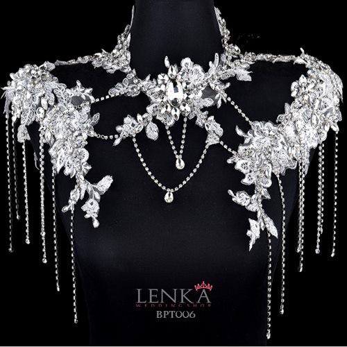 [READY STOCK] AKSESORIS WEDDING PESTA PENGANTIN BOLERO MUTIARA BPT006