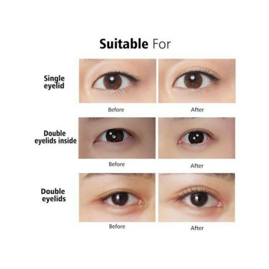 WATERPROOF INVISIBLE DOUBLE EYELID STICKERS PRAKTIS