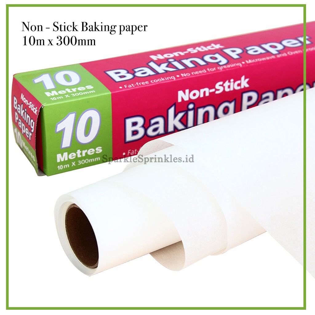 

Baking Paper / Parchment paper/ kertas baking anti lengket 30cmx10m