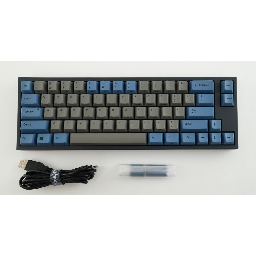 Leopold FC660C Blue &amp; Grey 65% Dye Sub PBT Mechanical Keyboard Gaming