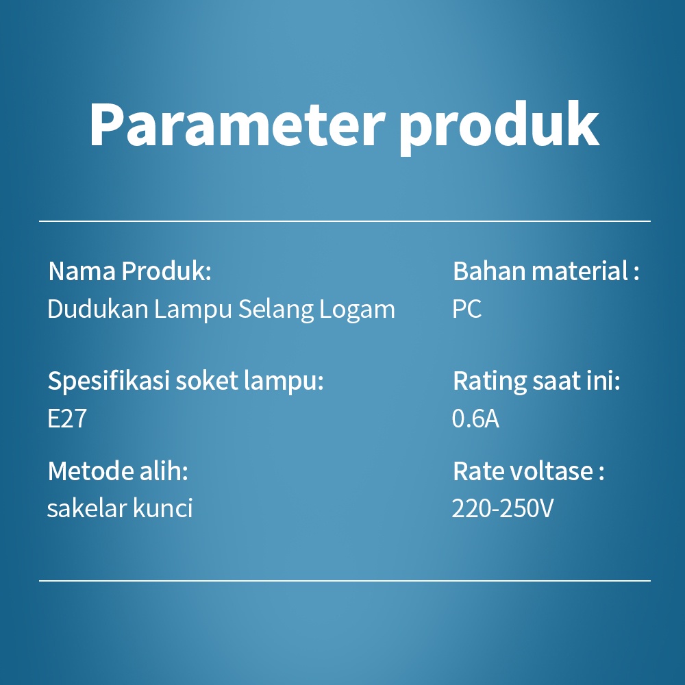 Kadonio lampu soket E27 universal converter soket colokan lampu selang dengan sakelar sekrup soket lampu dinding LED soket lampu