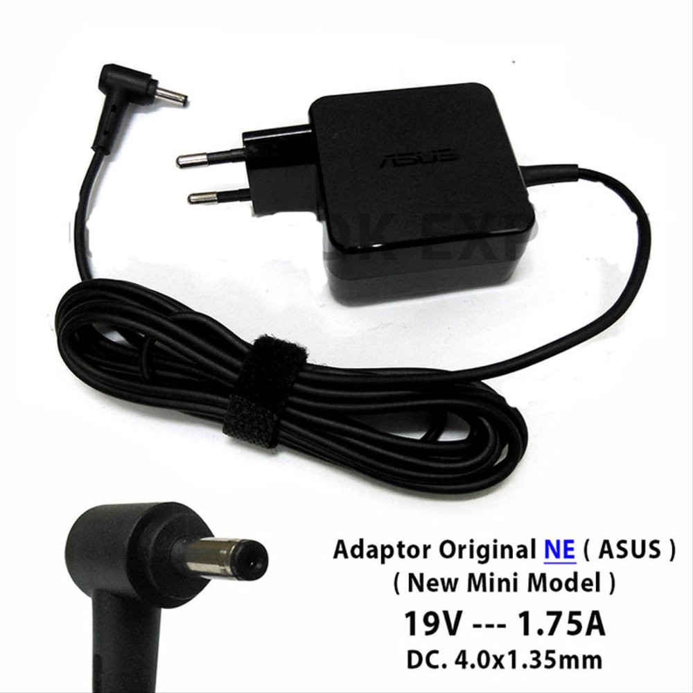 Charger Laptop Asus E203NAH E203NA E203N E203 E203M E203MA E203MAH ORIGINAL 19V 1.75A 4.0 X 1.35MM