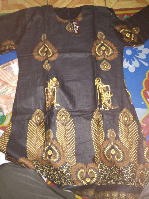 Baju Tunik Batik Motif Wayang