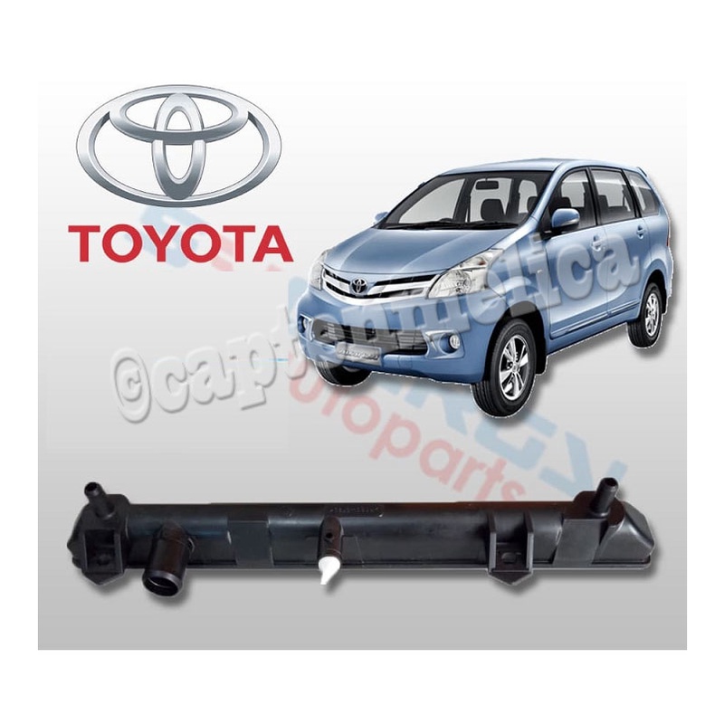 Tutup Bawah Radiator TOYOTA AVANZA 1.3 VVTI 2004 2005 2006 2007 2008 Plastik Lower Upper ATAS TAHANA