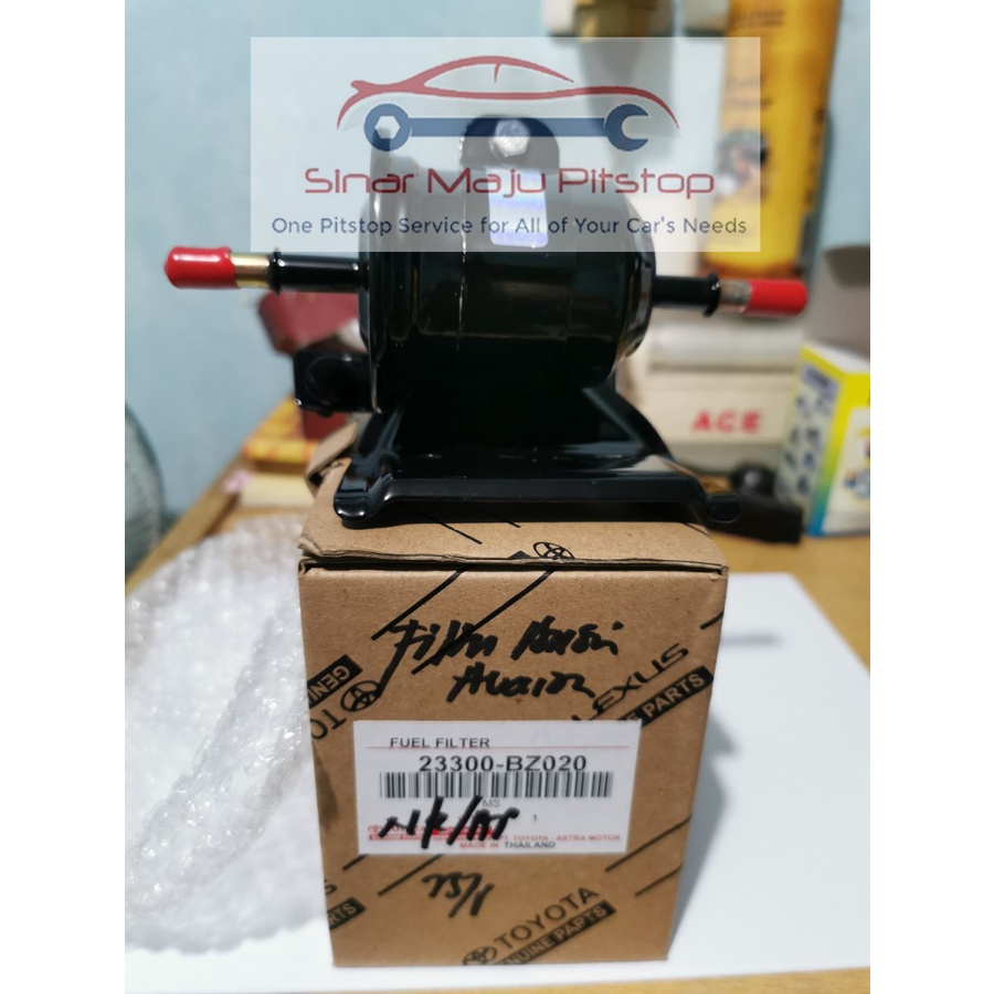 Toyota Genuine Parts TGP 23300-BZ020 Original MADE IN THAILAND - Filter Bensin Mobil TOYOTA AVANZA &
