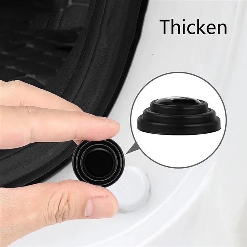 [10 Pcs Set Protector Door Edge Guards] [Auto Door Corner Anti-collision Self Adhesive Car Stickers]