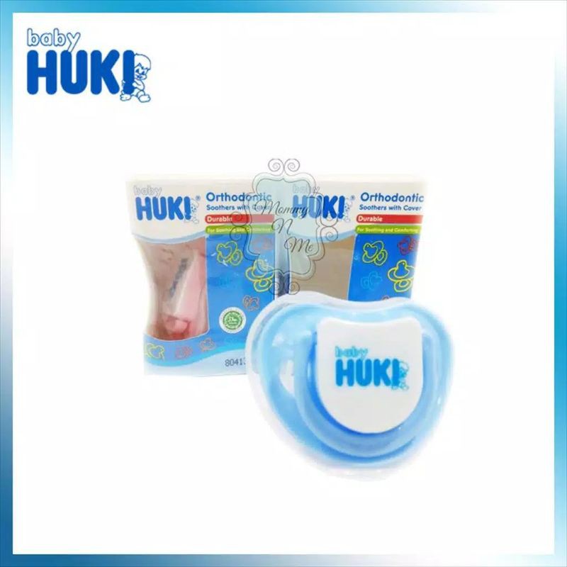 Empeng Huki Baby Soother Pacifier Model Gepeng Orthodontic