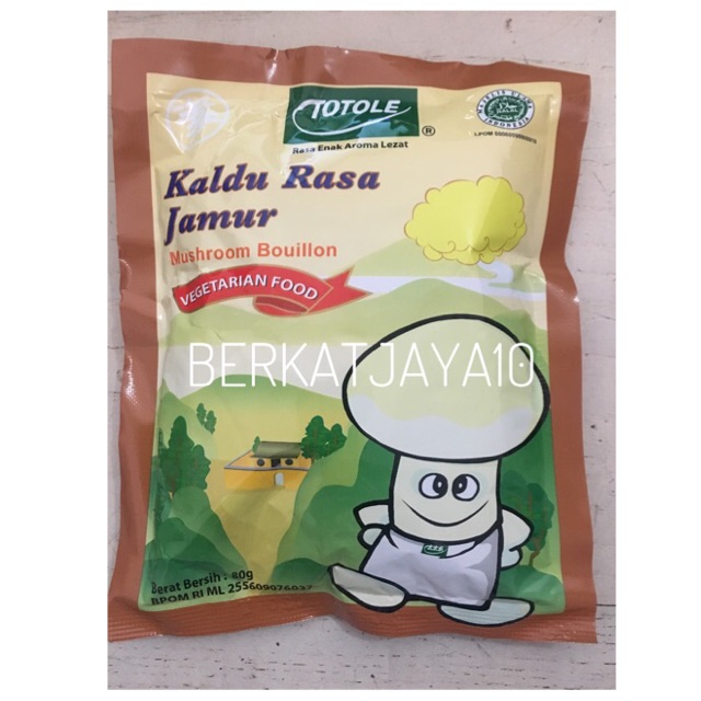 Totole 80 gram Kaldu Jamur Penyedap Rasa Jamur Halal