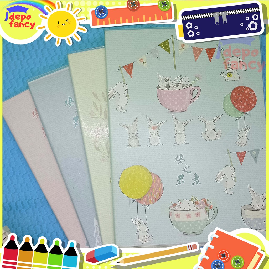 

Buku Tulis Murah Note Book Unik Premium Fancy Gambar isi 38 Lembar Ukuran B5 JT16K-648