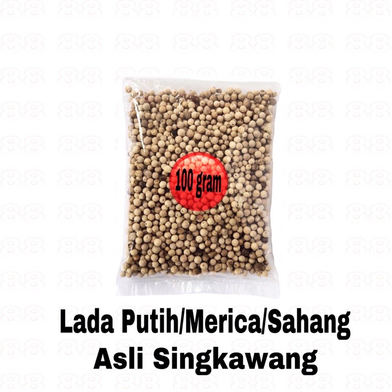 

88-LADA PUTIH/MERICA/SAHANG 100gram