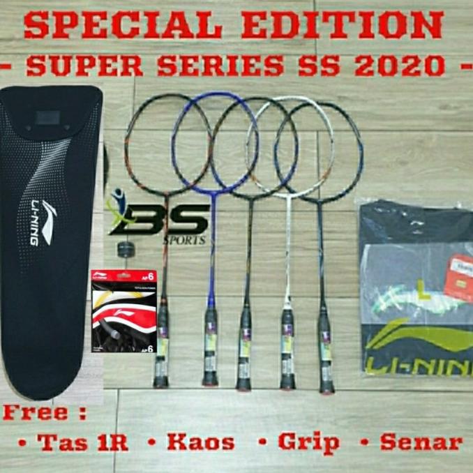 RAKET BADMINTON LINING SUPER SERIES 2020 SS 2020 ORIGINAL 100%