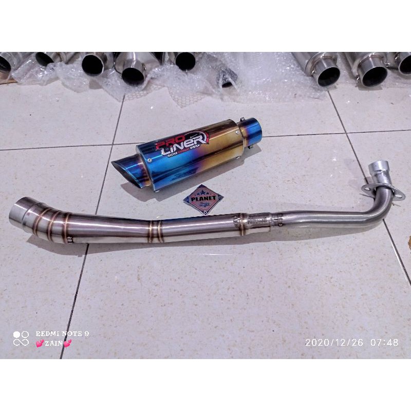 KNALPOT SUPRA 125 KNALPOT RACING SUPRA 125 KNALPOT PROLINER