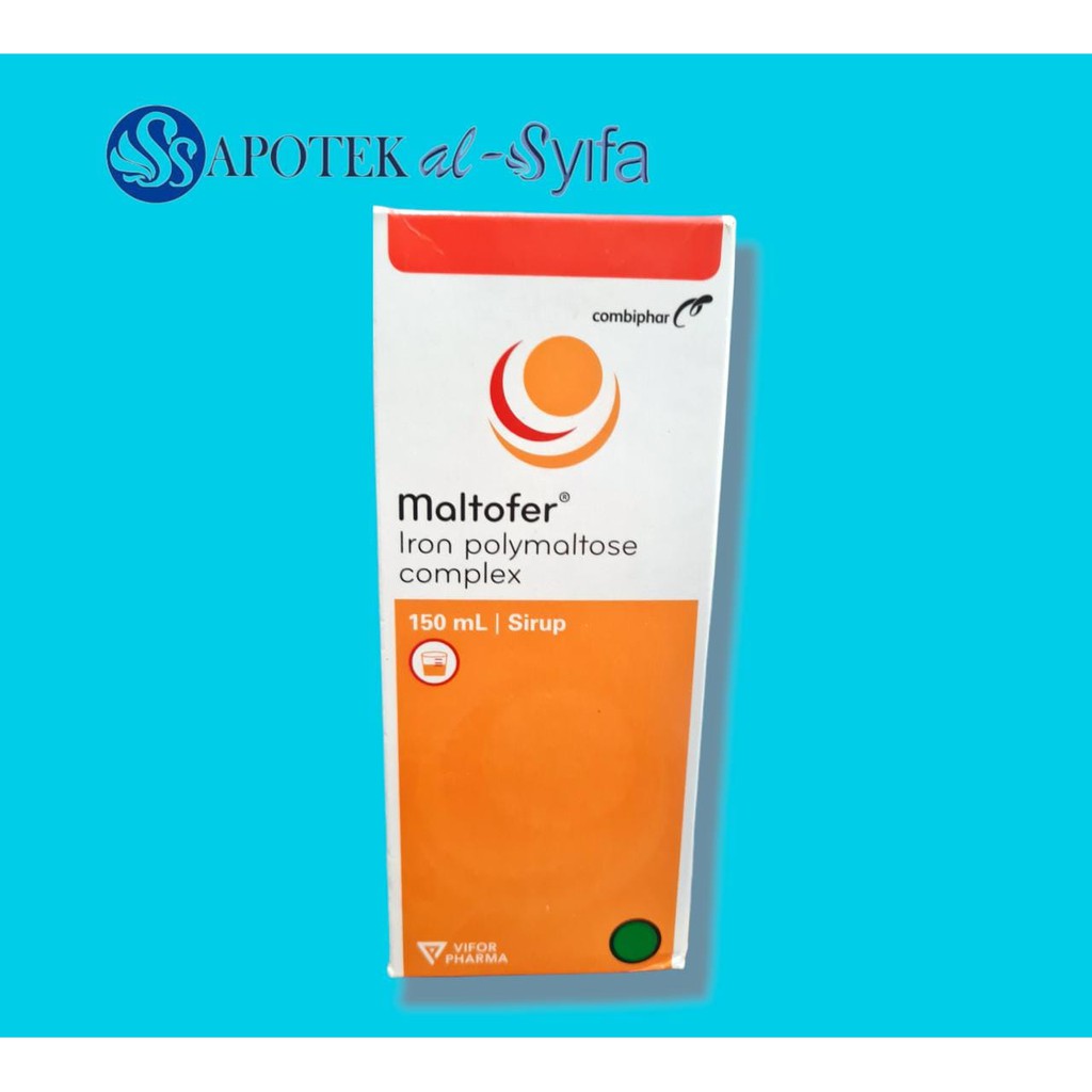 Maltofer Sirup Dewasa Penambah Darah dan Zat Besi 150ml/Untuk Bayi Drop 30ml