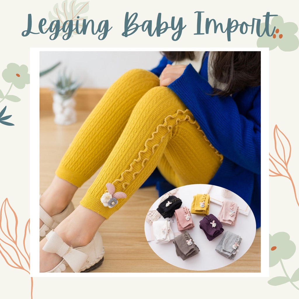 MBSS Legging Bayi Perempuan / Legging Anak / Kaos Kaki Panjang Bayi 301