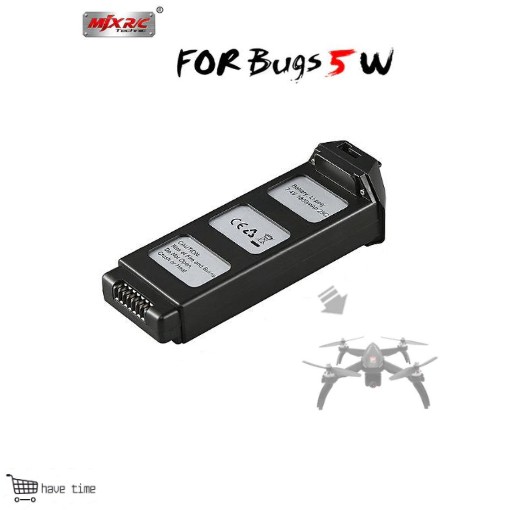 Mjx Bugs 5 W Baterai Li-po 1800 mAh 7.4 V Original Battery