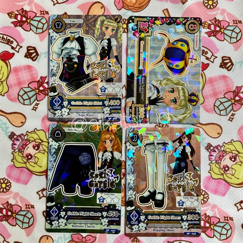 Kartu Aikatsu Indonesia Gothic Night Set