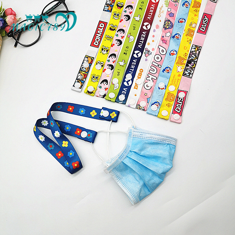 Magic789 Tali Lanyard Anti Hilang Motif Kartun Doraemon/Hello Kitty Untuk Anak