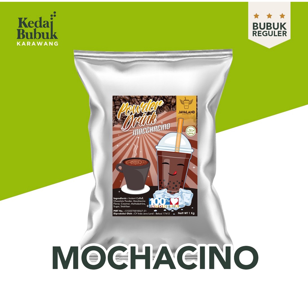 

rasa Mochacino moccachino bubuk minuman ORIGINAL Javaland 1kg