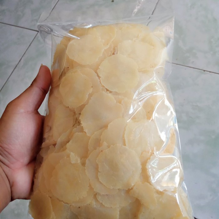 

TERLARIS EMPING MELINJO MENTAH TIPIS KERING 500 GRAM