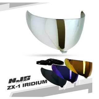 NJS ZX -1 Visor Iridium ZX1 Kaca Iridium Original NJS