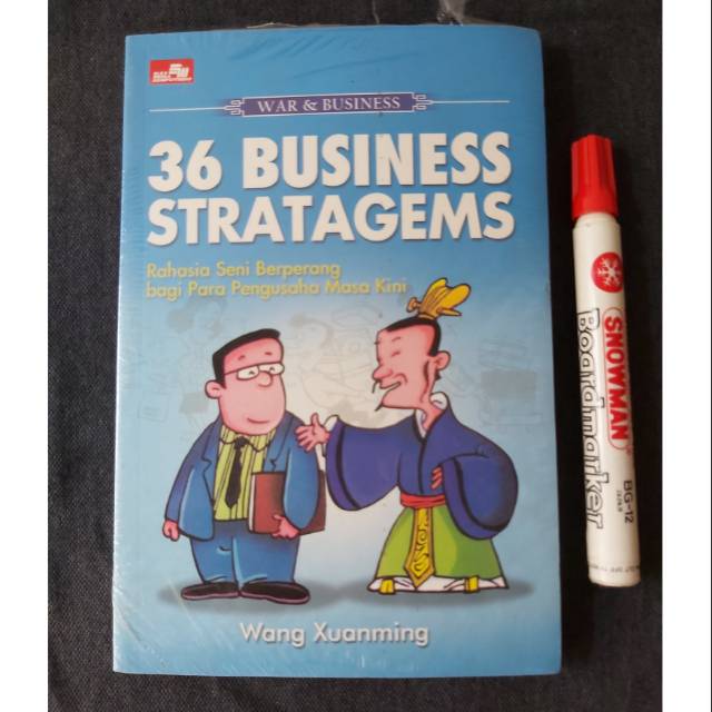Buku komik 36 business stratagems, war and business