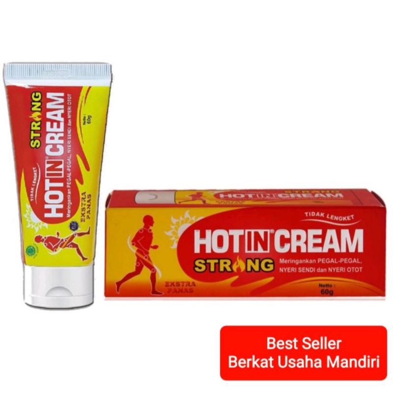 Hot In Cream tube 60g - 120g all varian Terlaris termurah &amp; Garansi 100% Ori